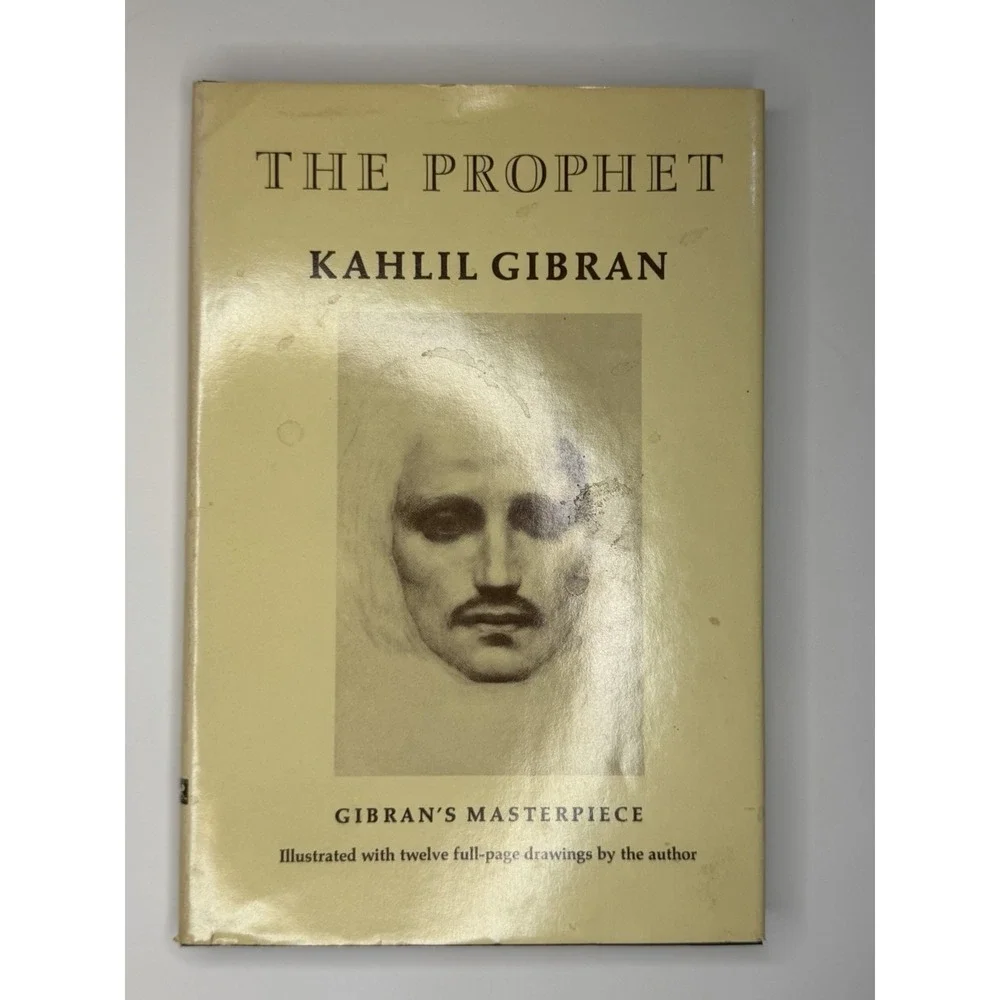 The Prophet Kahlil Gibran Hardcover Alfred A. Knopf Illustrated Poetry